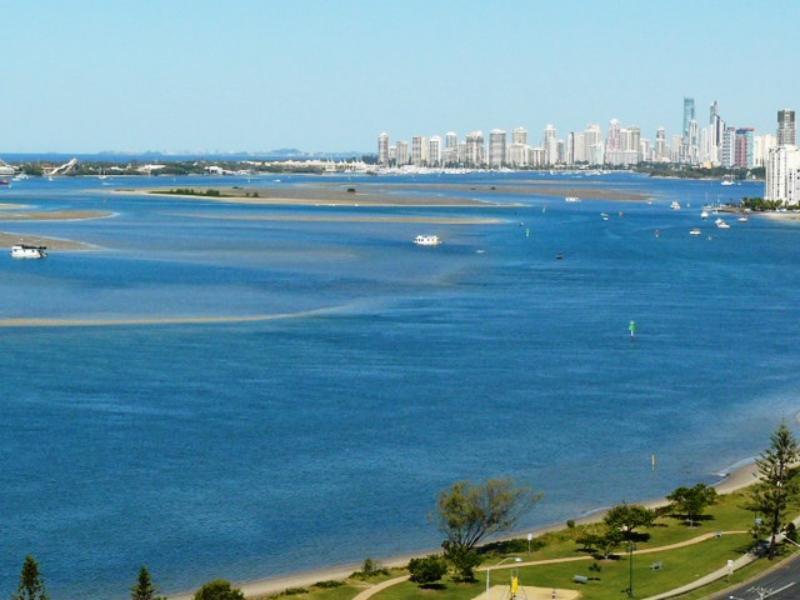 Broadwater Shores Waterfront Apartments Gold Coast Buitenkant foto